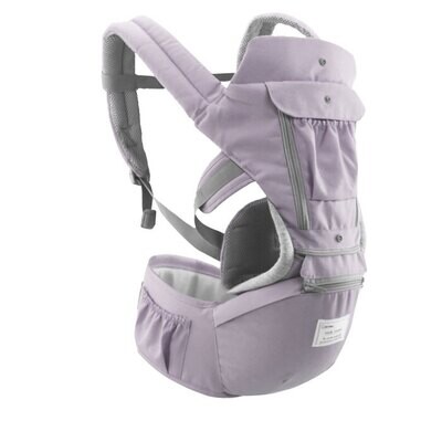 Color: Purple - Multi-functional baby waist stool