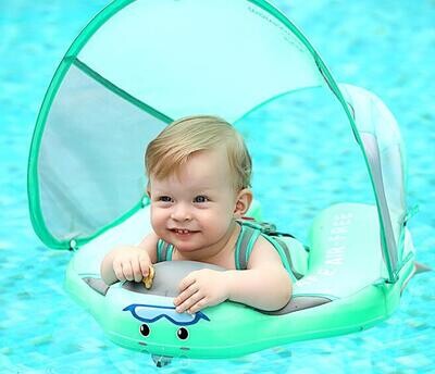 Color: TPU climb green - Baby Swimming Ring Floats