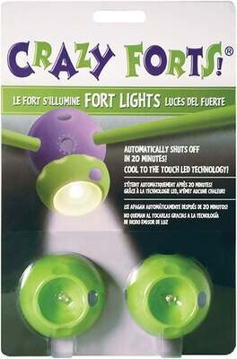 Crazy Forts! Fort Lights - Green - 2pk