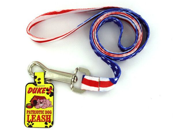 Patriotic Dog Leash ( Case of 24 )