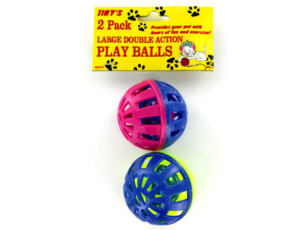 Cat Play Balls with Bells ( Case of 72 )