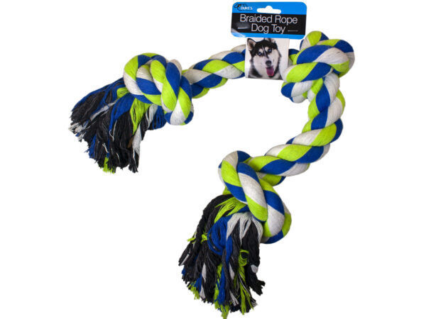 Heavy Duty Braided Rope Dog Pull Toy ( Case of 9 )