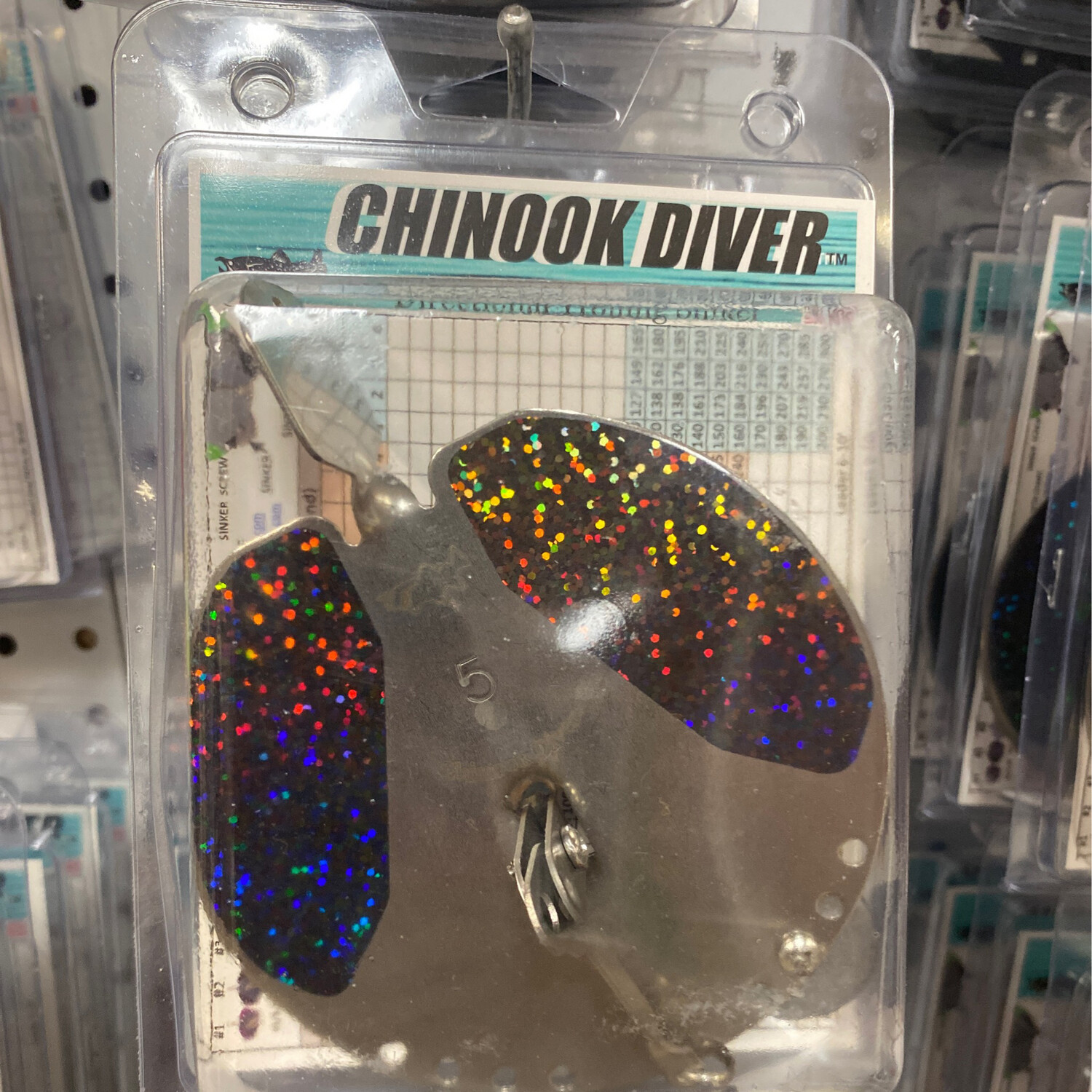 Chinook Diver Black Tape #5