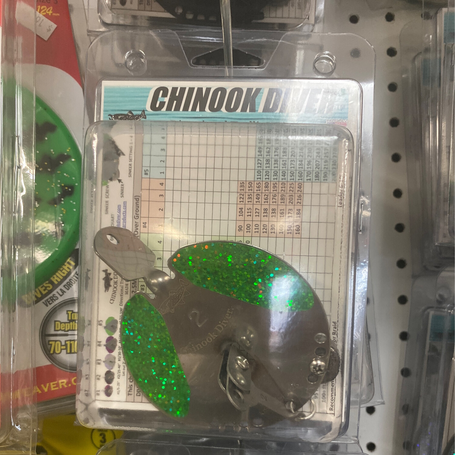 Chinook Diver Green Tape #2