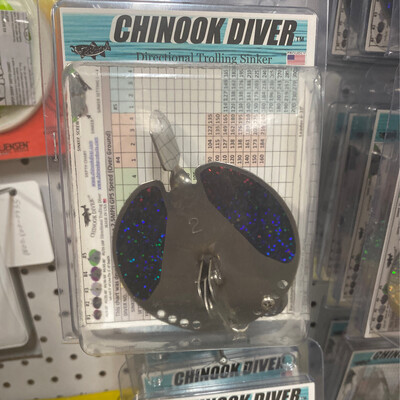 Chinook Diver Black Tape #2