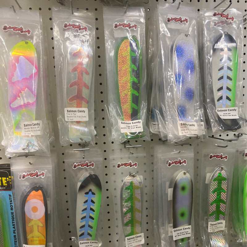 Salmon Candy 10 inch Fish Flashers