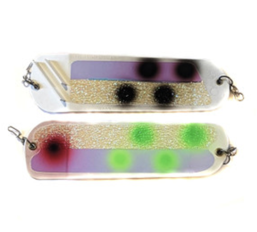 Salmon Candy Flasher Songins White Bam (8 inch)