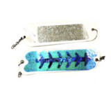 Salmon Candy Flasher White Megaron (8 inch)