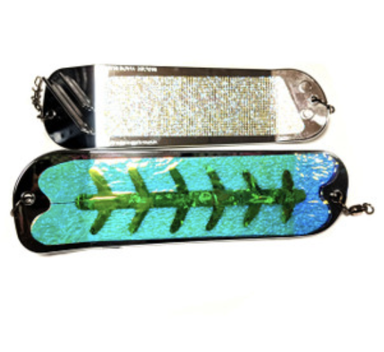 Salmon Candy Flasher Kryptonite UV (8 inch)