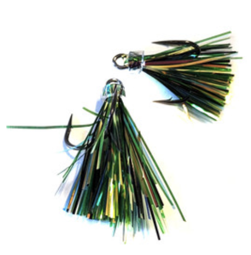 Salmon Candy Peanut Flies Hulk UV (2 pack )