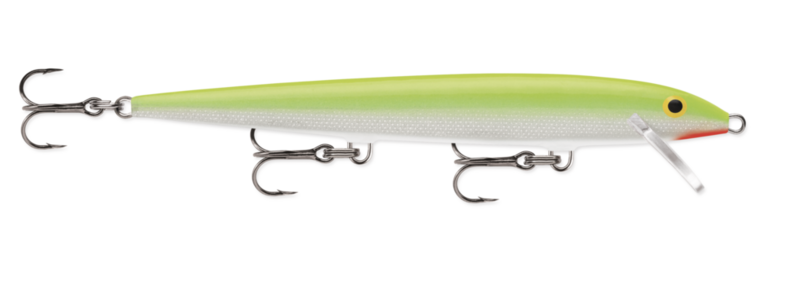 Rapala F11SFC Silver Fluorescent Chartreuse