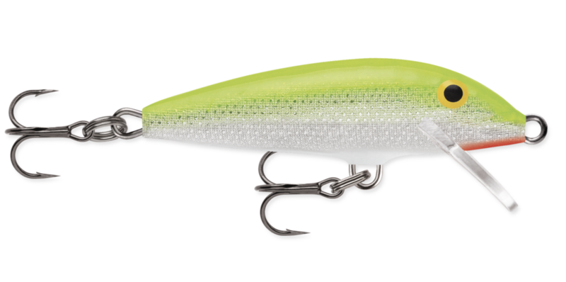 Rapala F05SFC Silver Fluorescent Chartreuse