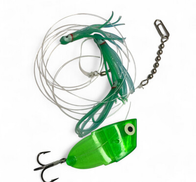 GRC Meat Rig Blue Green Glow Squid