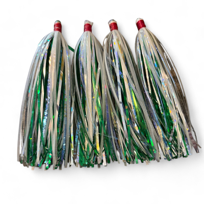 GRC Trolling Flies 4” Captain Pack Bad Ass Glow