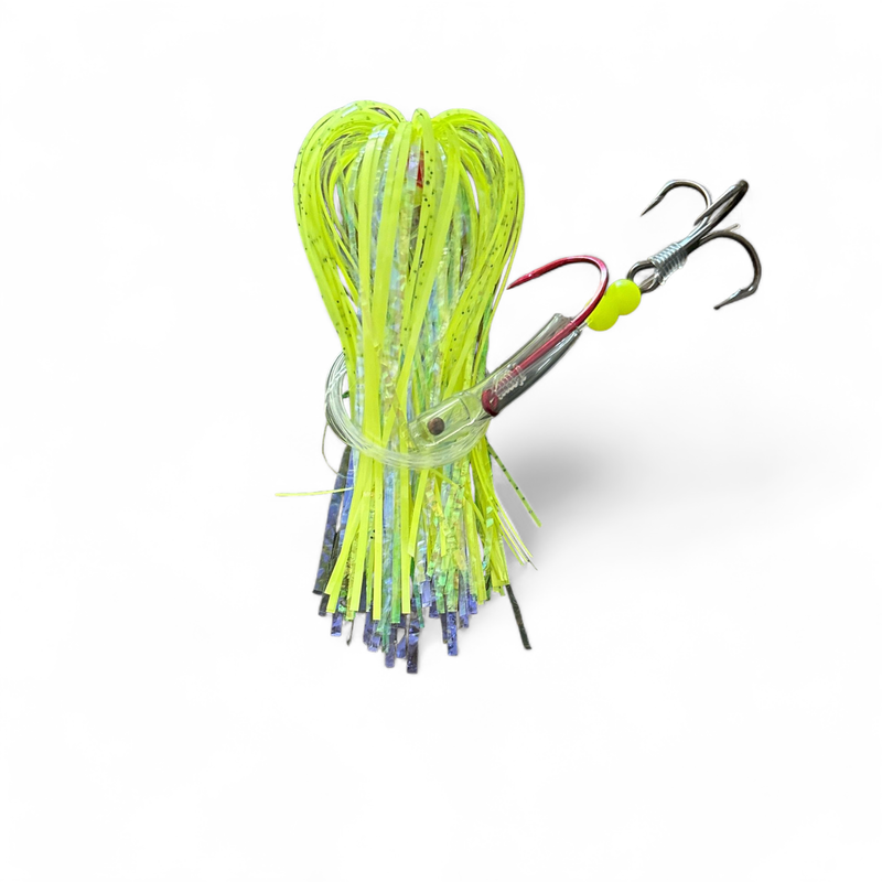 GRC Trolling Flies 4” Uv Yellow Live