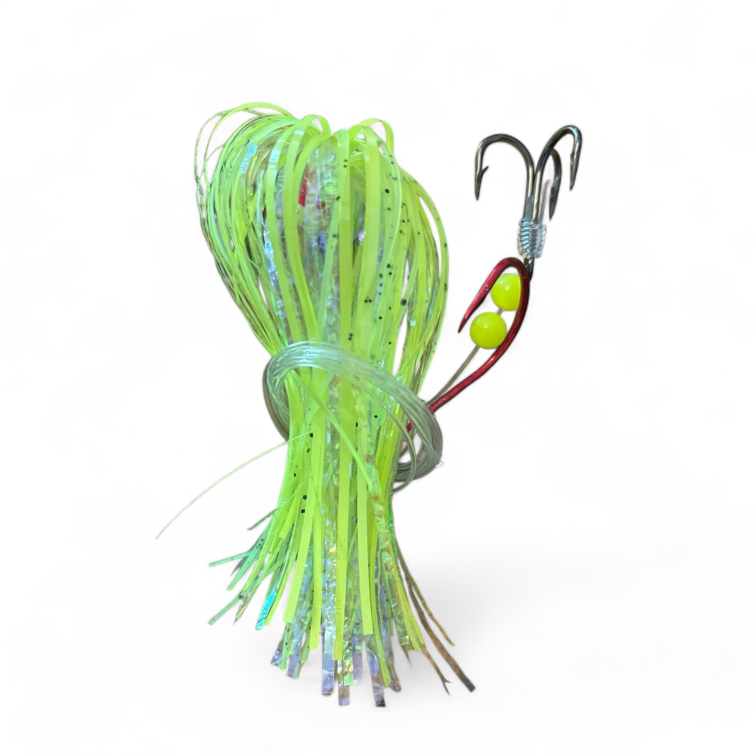 GRC Trolling Flies 4” Live E Chip Uv Yellow