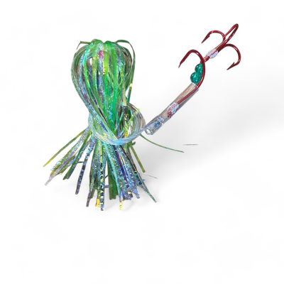GRC Trolling Flies 4” Green Atomic Bomb