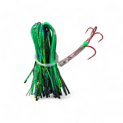 GRC Trolling Flies 4” Green Bull Frog