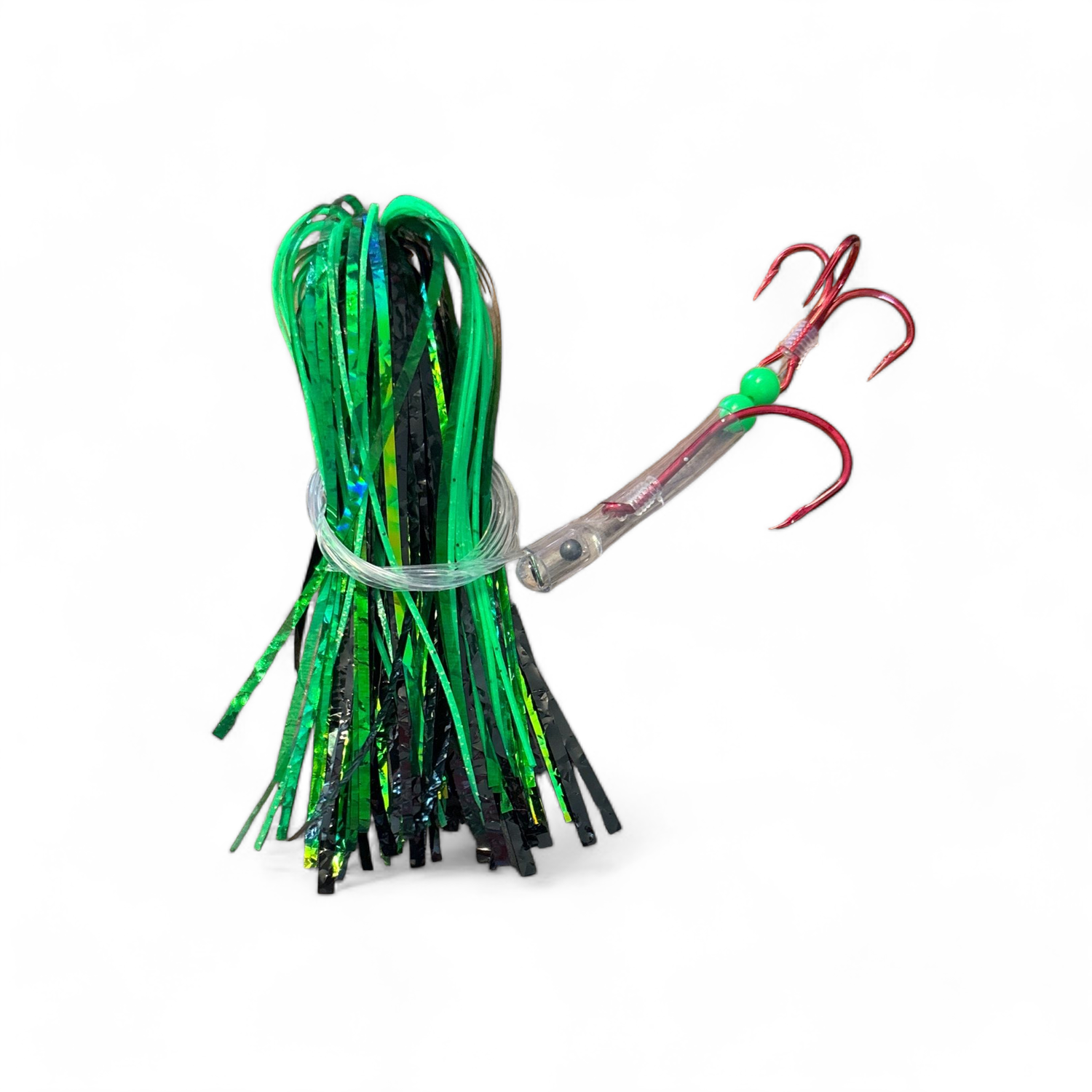 GRC Trolling Flies 4” Green Bull Frog