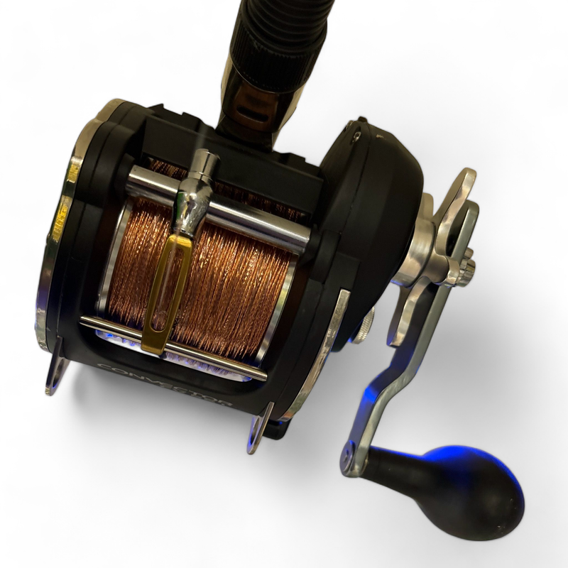500 Copper Combo On 55L/30'30Lb Mono 10'10Lb Flo 125Yds 50Lb 500 Copper Combo On 55L/30'30Lb Mono 10'10Lb Flo 125Yds 50Lb