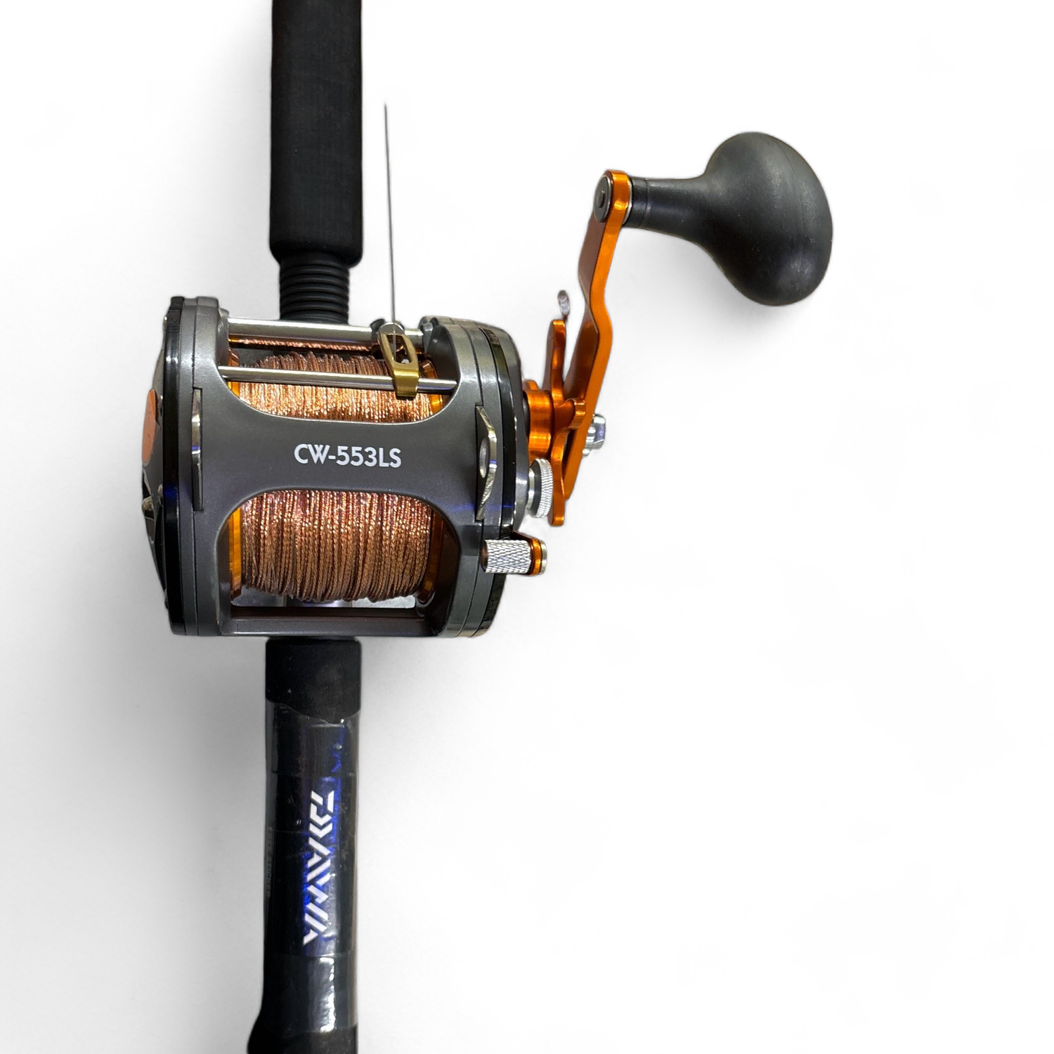 450 Copper Combo 553Ls/30’-30Lb Mono 10’-30Lb Fluorocarbon 200Yds