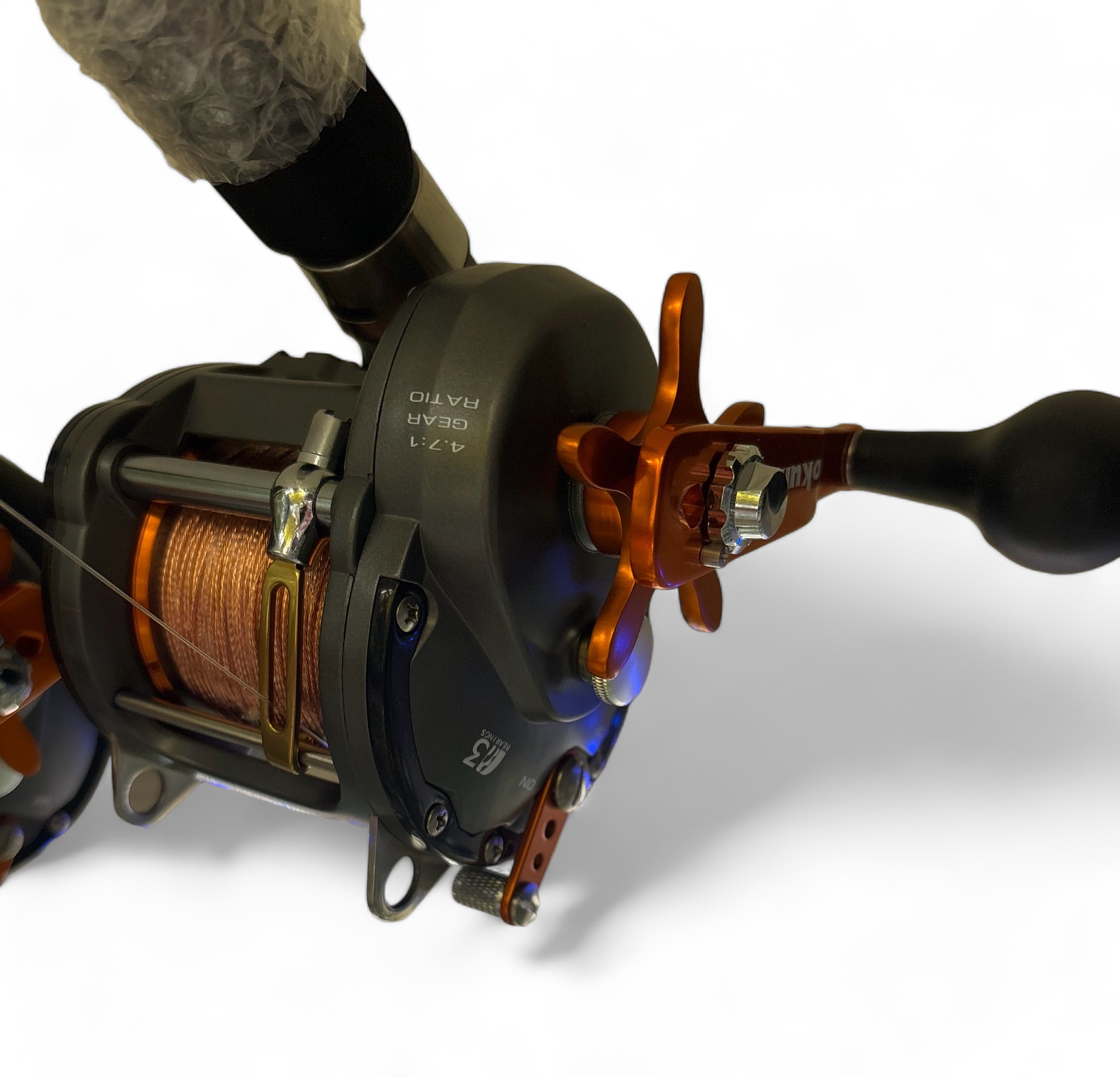CW 553Ls 400 Copper Combo/250Yds P.Pro 30Lb Leader