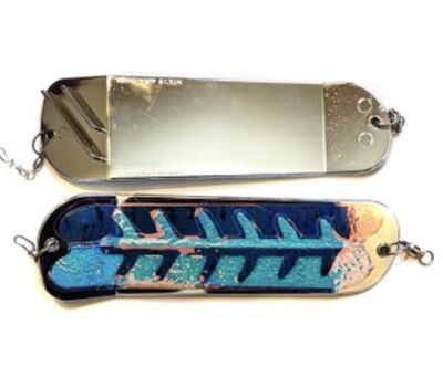 Salmon Candy Flasher Jaxons Barracuda (8 inch )