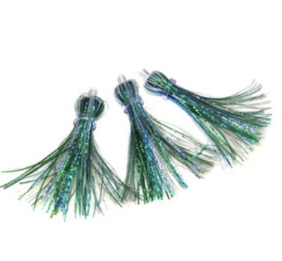 Salmon Candy Flies Glowing Mint Leprechaun (3 pack)