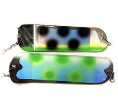 Salmon Candy Flasher Lances 2 Face  (8 inch)