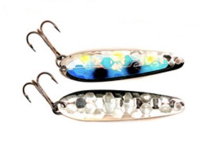 Salmon Candy Mini Spoon UV 2 Face (silver)