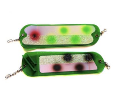 Salmon Candy Flasher Songins Green Bam (11 inch)