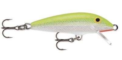 Rapala F05SFC Silver Fluorescent Chartreuse