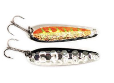 Salmon Candy Standard UV Orange Stud (gold)