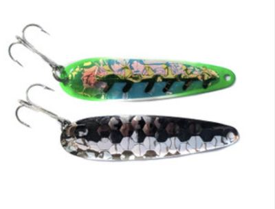 Salmon Candy Mag UV Green Jeans (super glow)