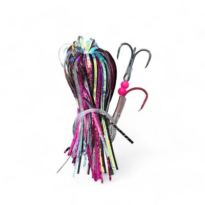 GRC Trolling Flies 4” Black Raspberry Glow