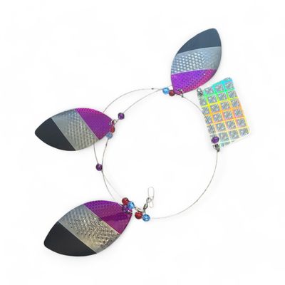 Hammerhead Cowbells Black &amp; Purple 4/0 UV450