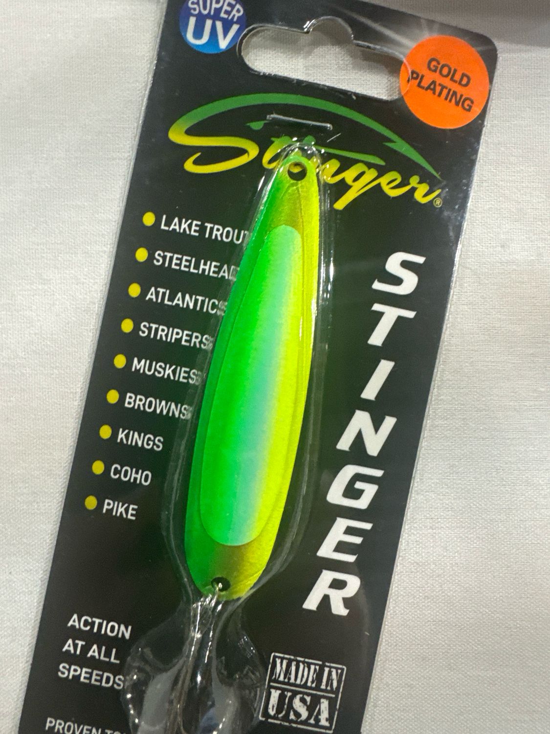 Michigan Stinger Standard Can’t Afford It UV (Gold Back)