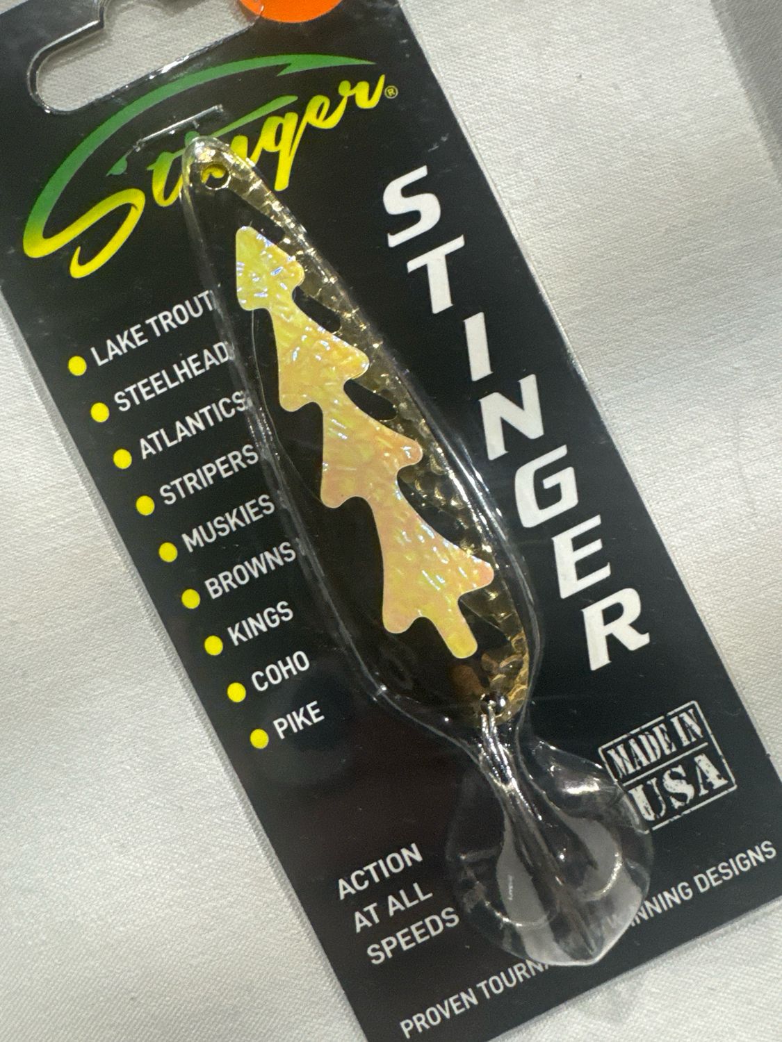 Michigan Stinger Standard Black Widow GH209  (Gold Back)