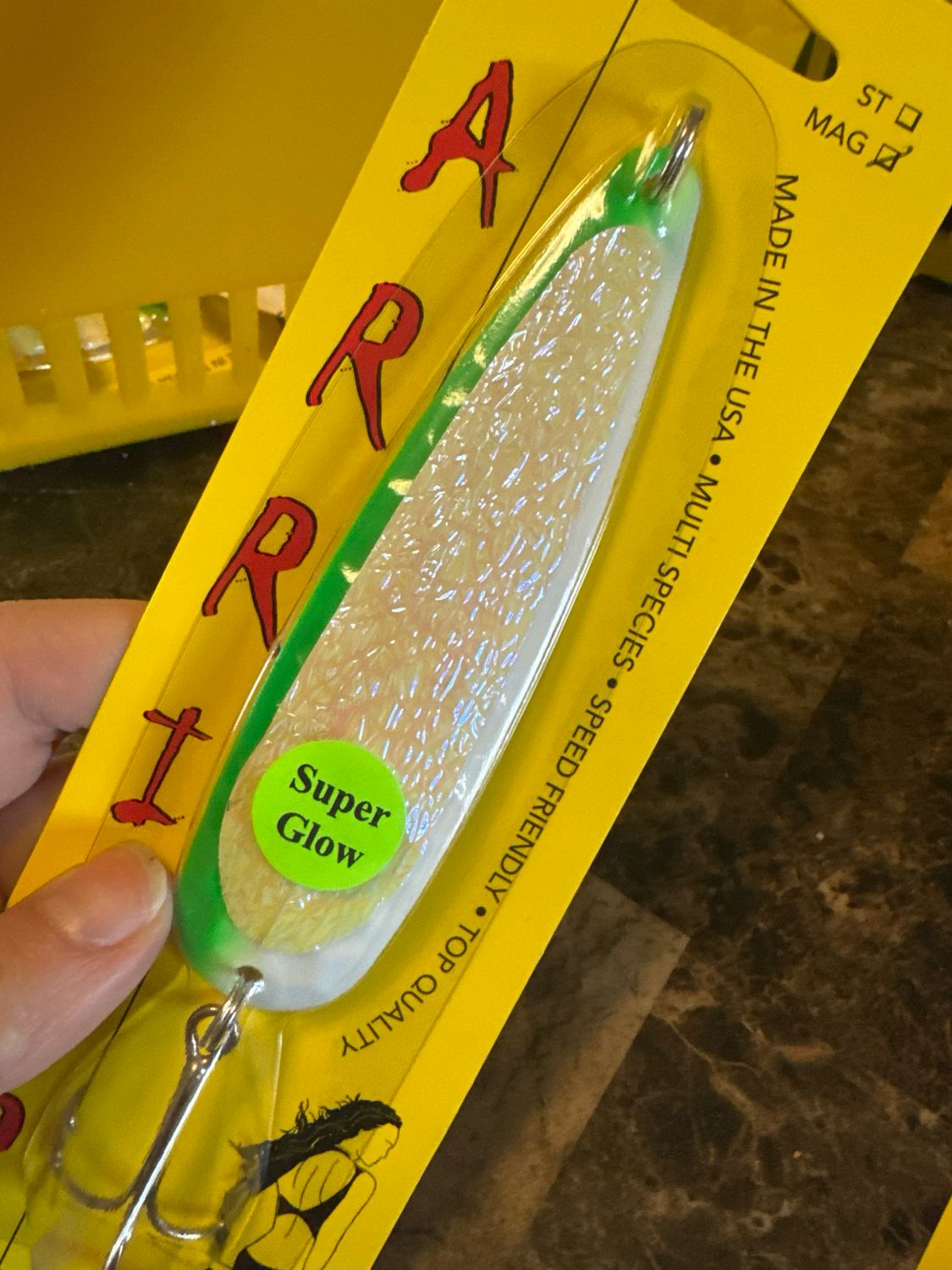 Warrior Lure Magnum Hammertime Glow