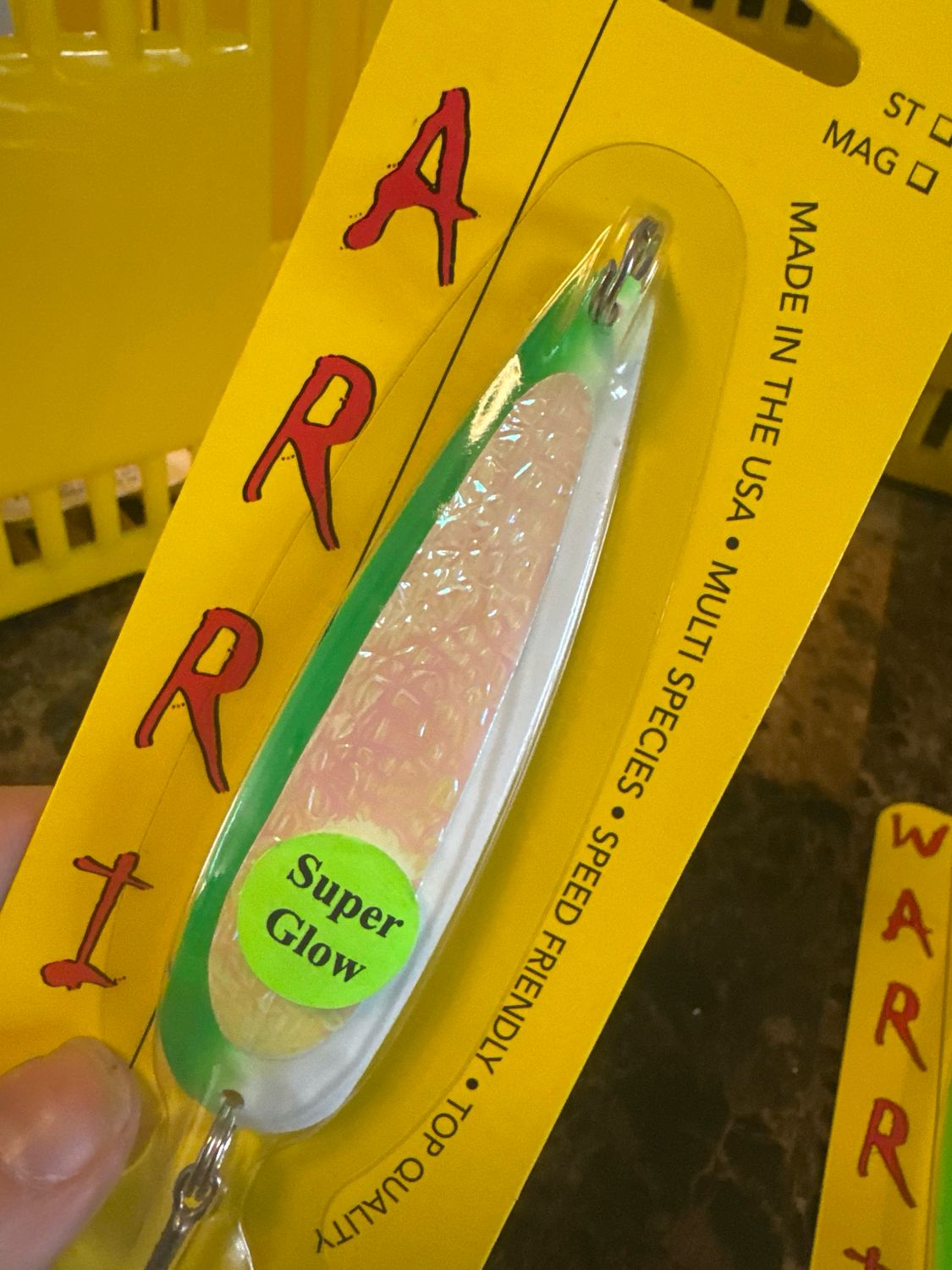 Warrior Lures Standard Hammertime Glow