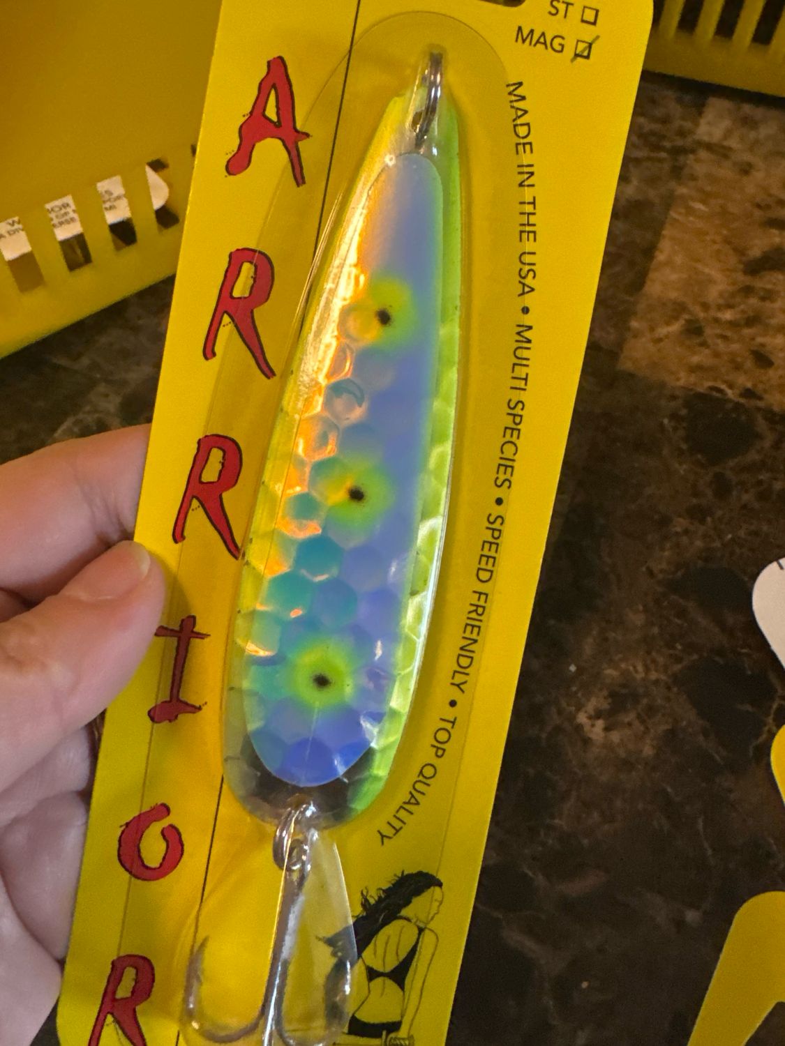 Warrior Lures Magnum Yellow Icon