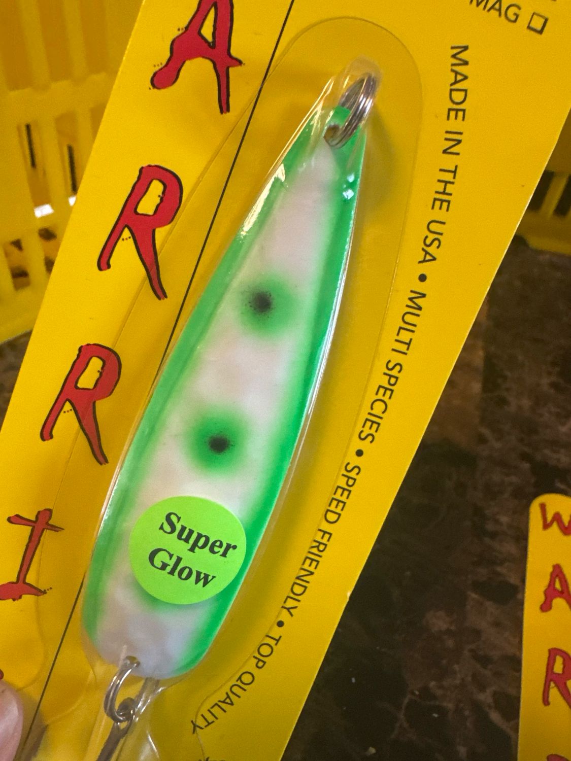 Warrior Lures Standard Green Icon Glow