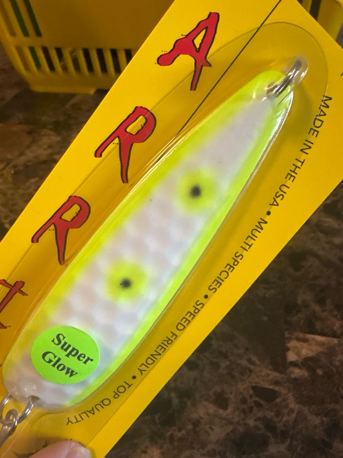 Warrior Lure Magnum Yellow Icon Glow