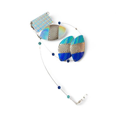 Hammerhead Cowbells 4/0 Blue Meanie FL432 Silver Cup