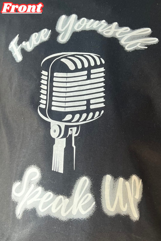 Black Speak Up Shirt