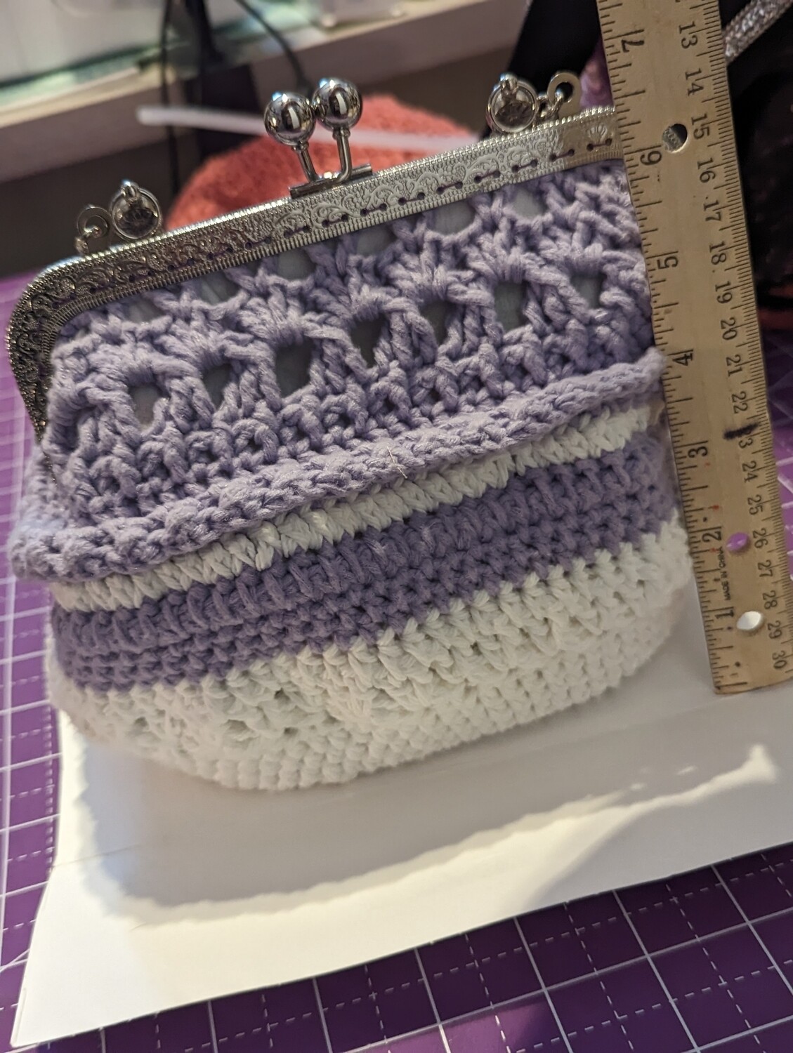Name: crochet hand bag