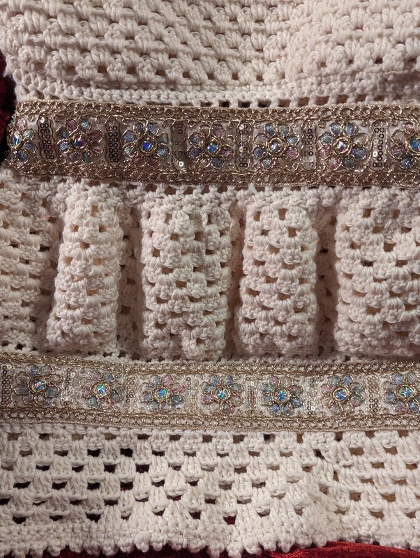 Name: hand crocheted toddlers dress