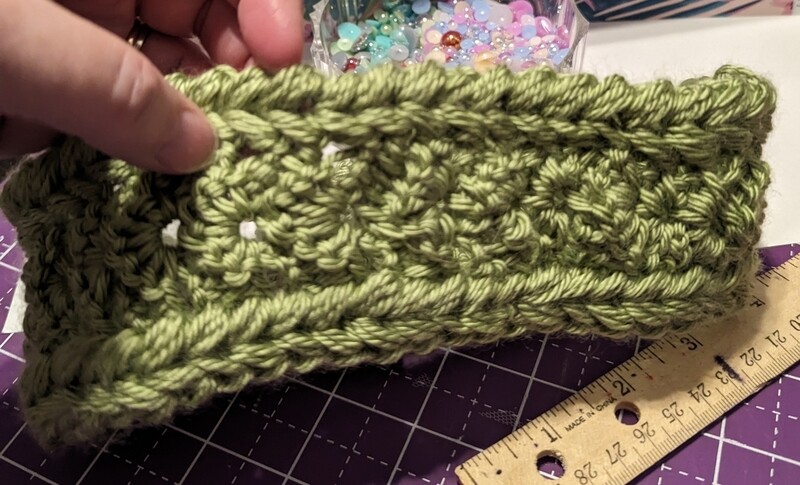 Crochet headband