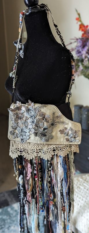 Name; boho, gypsy purse
