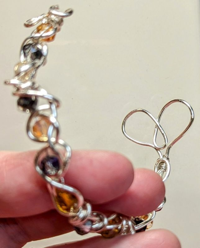Wire wrap Bracelet 